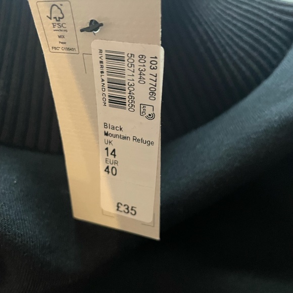 River Island turtle neck Dress - Picture 4 of 4